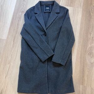 Zara Children’s Charcoal Trench Coat